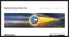 Desktop Screenshot of bigbendarc.com